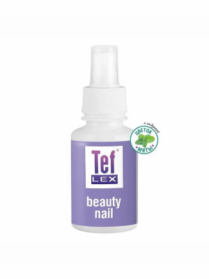 Teflex Beaty Nail с ароматом цветка мяты универсальное очищающее средство для кожи рук, ног и ногтей 100 мл.