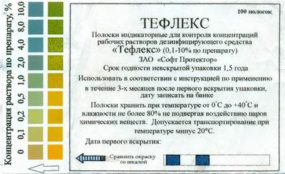 Тефлекс-тест индикаторные тест-полоски Тефлекс 25 шт.