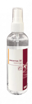 ДИАСЕПТИК 30 антисептическое средство для обработки кожных покровов в виде спрея (100 мл)