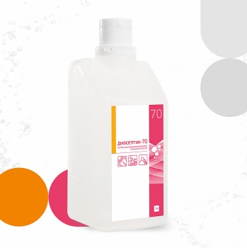 ДИАСЕПТИК 70 антисептическое средство для обработки кожных покровов и дезинфекции поверхностей (1000 мл)